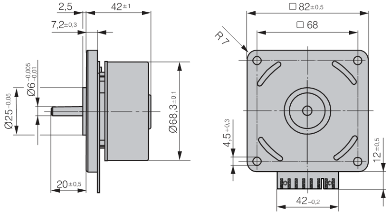 EBM Papst Getriebemotor VDC-3-54.14